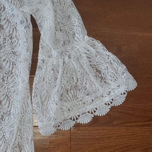 🔥Sale🔥White lace swim coverup - Picture 6 of 10